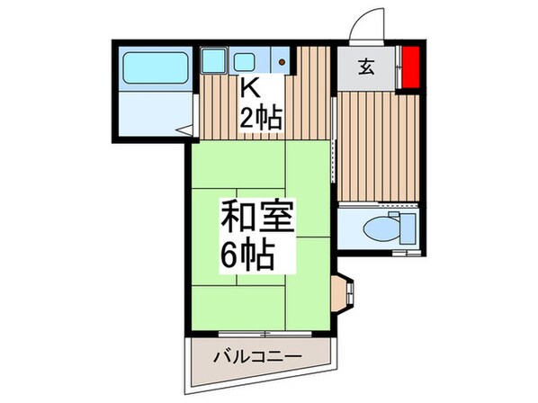 パステルハウスの物件間取画像